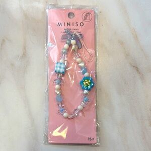 Miniso Beaded Phone Charm! NWT